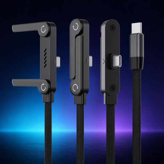 Cable de carga lateral - variante USB-C a USB-C 240W
